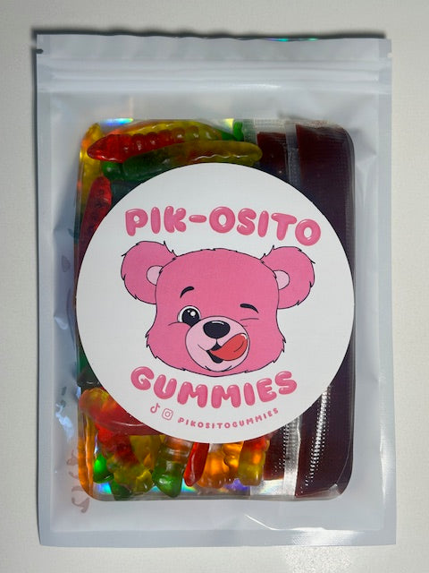 bag - worm gummies - culebritas - gomitas - chamoy