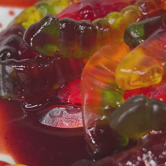 video - culebritas - worm gummies - gummies - gomitas - chamoy
