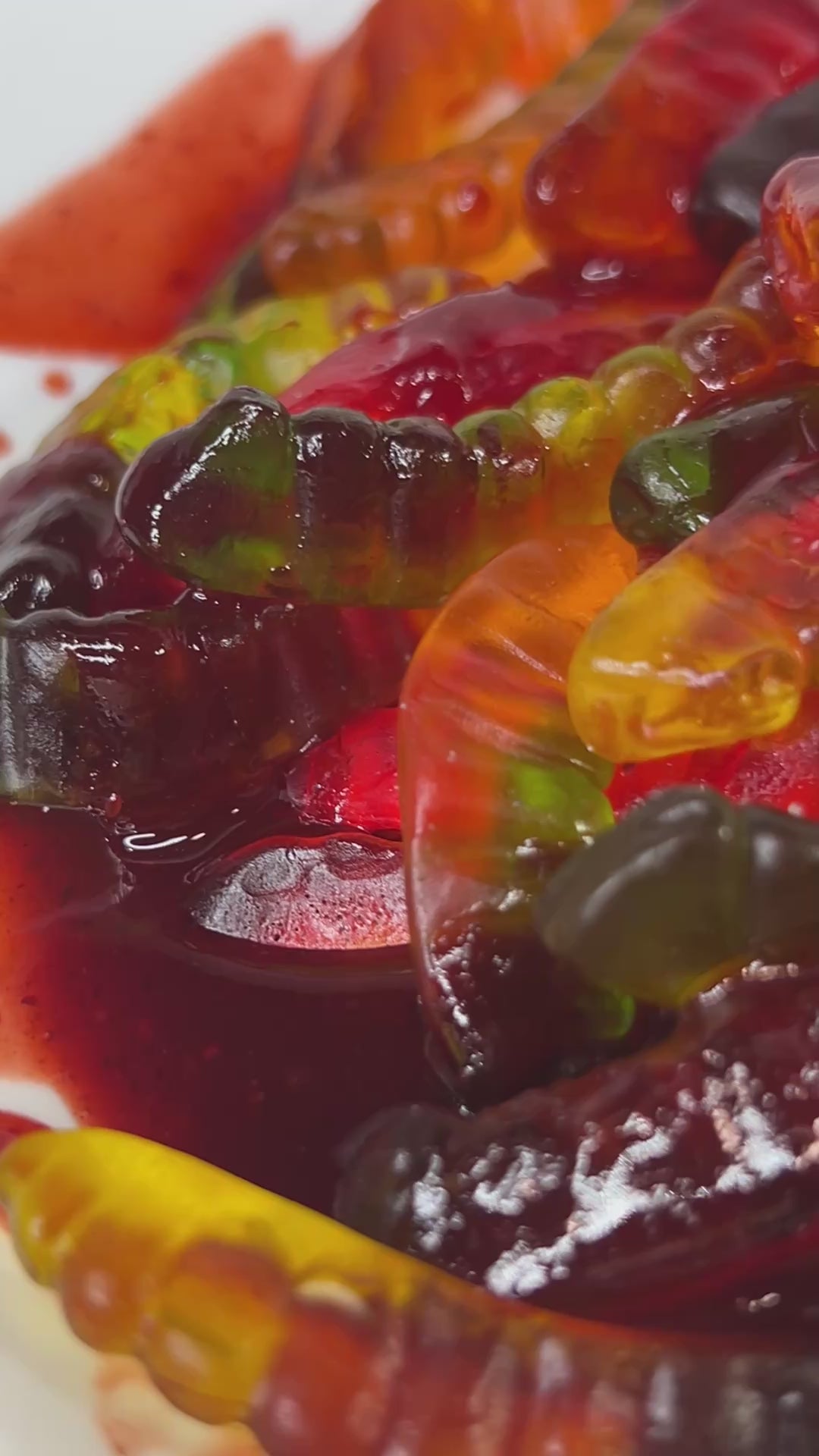 video - culebritas - worm gummies - gummies - gomitas - chamoy