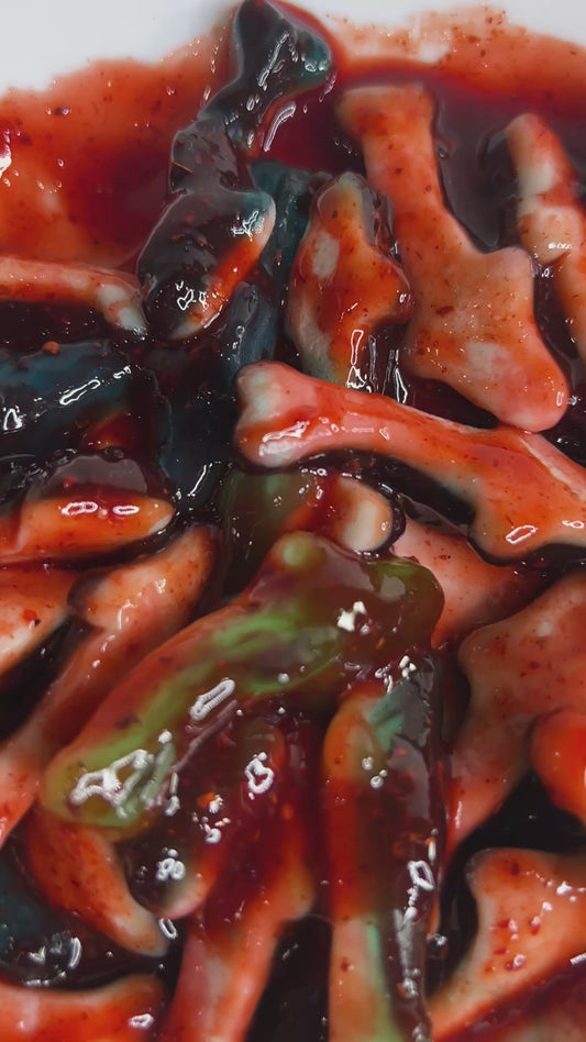 video - tiburones - sharks - gummies - gomitas - chamoy